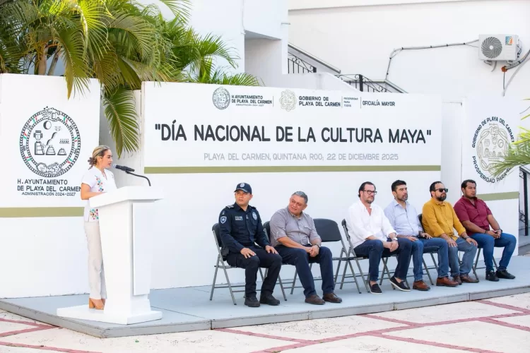 Gobierno de Estefanía Mercado conmemora el Día Nacional de la Cultura Maya