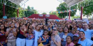 Agradecemos a nuestra presidenta Claudia Sheinbaum y gobernadora Mara Lezama el apoyo a portomorelenses con la Pensión Mujeres Bienestar: Blanca Merari
