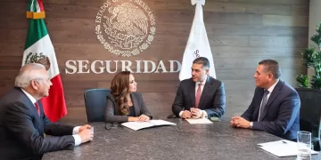 Coordina Mara Lezama con Omar García Harfuch acciones de seguridad