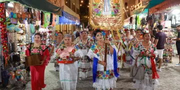Gremio de las Señoras fortalece tradición e identidad isleña en las Fiestas Patronales de Isla Mujeres