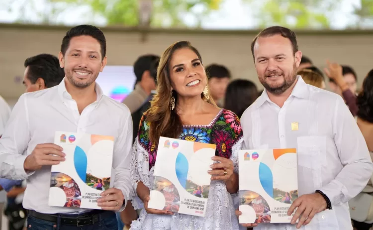 Renán Sánchez acompaña a Mara Lezama en presentación del Plan Estratégico para el Desarrollo Sostenible