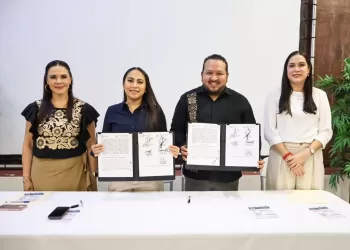 TEQROO y Ayuntamiento de Felipe Carrillo Puerto firman convenio de colaboración y realizan conferencia sobre VPG