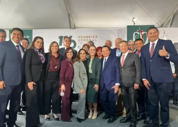 Mara Lezama refrenda compromiso con la salud en Asamblea del IMSS presidida por Claudia Sheinbaum
