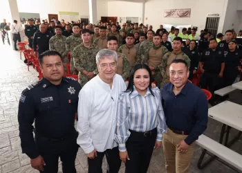 Refuerza gobierno de Puerto Morelos su compromiso con la Secretaría Municipal de Seguridad Ciudadana y el bienestar de sus elementos