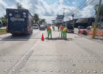 Retiran topes en bulevar Colosio; duraron menos de 24 horas