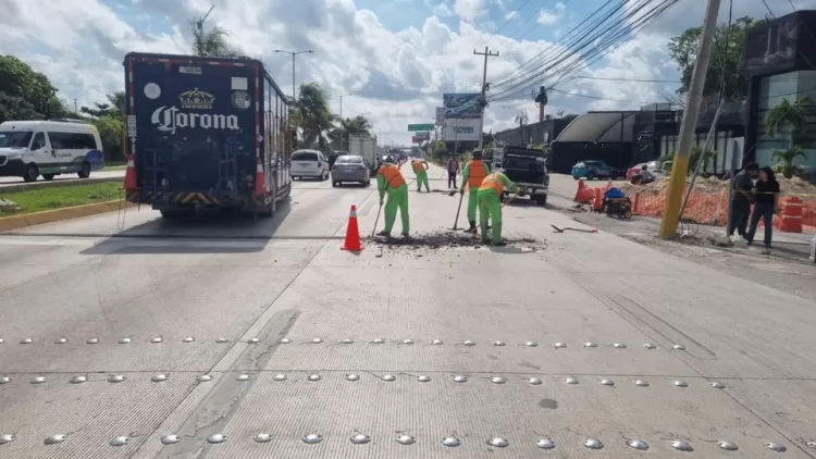 Retiran topes en bulevar Colosio; duraron menos de 24 horas