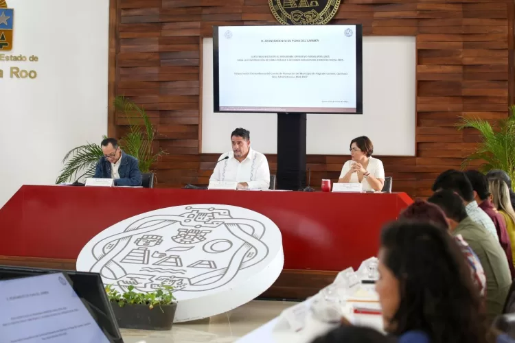 Gobierno de Playa del Carmen reorienta recursos para obras de beneficio social