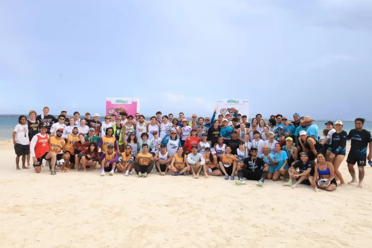 Puerto Morelos logra éxito turístico y deportivo con el Torneo Abierto Internacional Ultimate de Playa Caribbean Classic