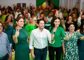 Renán Sánchez reafirma la unidad y fuerza del Partido Verde en el sur de Quintana Roo