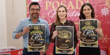 Atenea Gómez Ricalde presenta elenco artístico del Gran Baile de Año Nuevo 2026 en Isla Mujeres