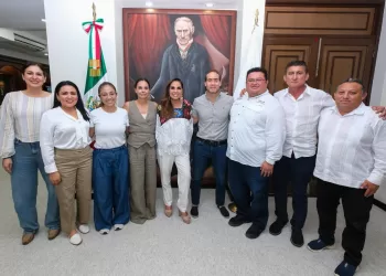 Mantiene Mara Lezama estrecha coordinación con las y los presidentes municipales de Quintana Roo