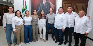 Mantiene Mara Lezama estrecha coordinación con las y los presidentes municipales de Quintana Roo
