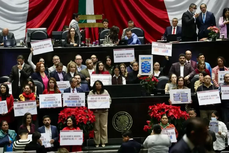 Inicia discusión de dictamen de leyes de aguas en San Lázaro; Morena anticipa más cambios