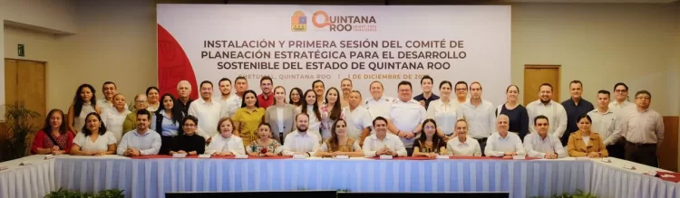 Mara Lezama traza el futuro de Quintana Roo al instalar el COPLADEST