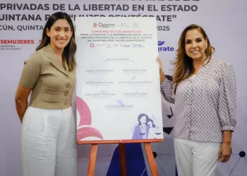 Firma Mara Lezama convenio para fortalecer la justicia y la reinserción social de mujeres privadas de la libertad