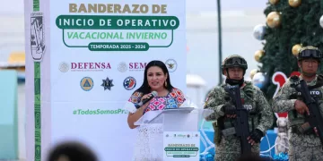Da Blanca Merari Banderazo al Operativo Vacacional de Invierno temporada 2025-2026