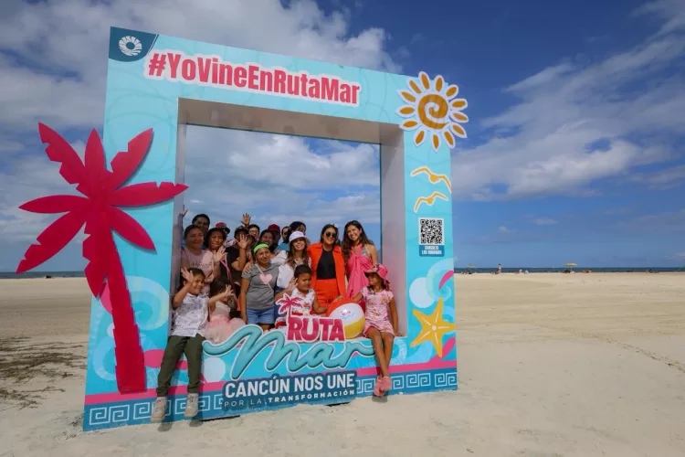 Lanza Ana Paty Peralta Proyecto "Ruta Mar", el transporte de la Justicia Social hacia las Playas de Cancún.
