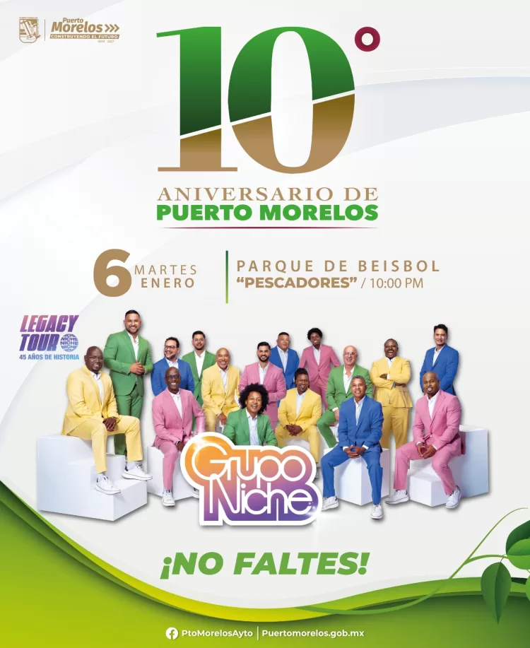 Puerto Morelos, listo para celebrar el 10º aniversario de la creación del municipio: Blanca Merari