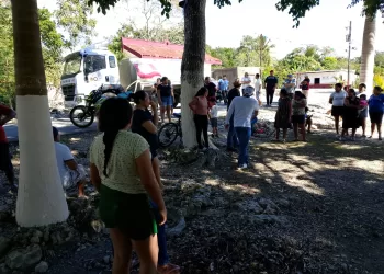 Retienen a personal de CAPA en Lázaro Cárdenas por falta de agua