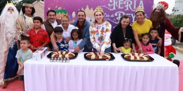 Atenea Gómez Ricalde celebra el Día de Reyes Magos con las familias de Ciudad Mujeres