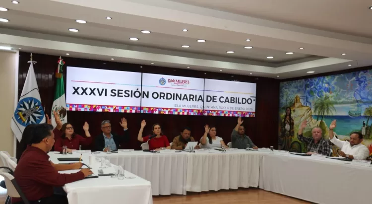 Cabildo de Isla Mujeres aprueba Programa de Inversión Anual 2026 para fortalecer la transformación y el bienestar de las familias isleñas