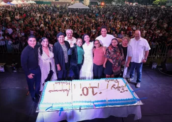 Con espectacular noche celebramos el 10º Aniversario de Puerto Morelos: Blanca Merari