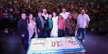 Con espectacular noche celebramos el 10º Aniversario de Puerto Morelos: Blanca Merari