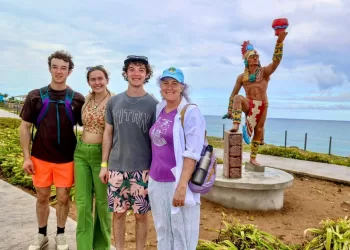 Gobierno Municipal consolida el Parque Escultórico de Punta Sur como referente cultural y turístico de Isla Mujeres