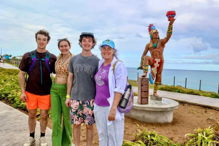 Gobierno Municipal consolida el Parque Escultórico de Punta Sur como referente cultural y turístico de Isla Mujeres