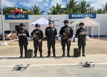 Gobierno Municipal crea nuevo Grupo Táctico de Droneros para fortalecer la seguridad en Isla Mujeres