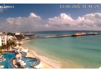 Luce Playa del Carmen sin sargazo tras retiro de 440 toneladas