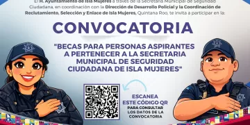Gobierno de Isla Mujeres lanza convocatoria para integrar nuevos elementos a la Secretaría Municipal de Seguridad Ciudadana