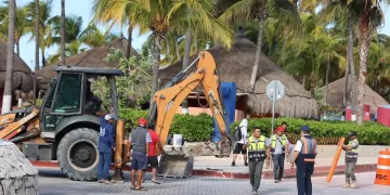 Gobierno de Isla Mujeres inicia primera etapa de obra integral en la avenida Rueda Medina