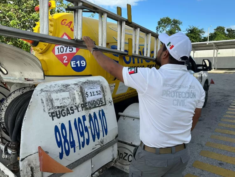 Detectan a 100 pipas de gas clandestinas en Playa del Carmen