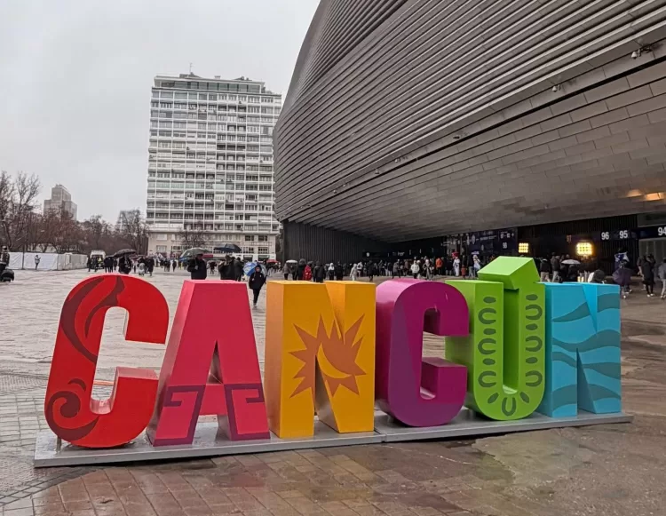 Promocionan Cancún en Estadio Santiago Bernabéu