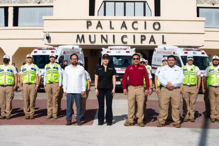 Con más ambulancias, Playa del Carmen se convierte en el municipio con el mejor equipo para atender emergencias médicas