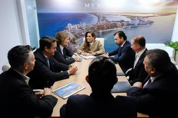 Mara Lezama fortalece alianza con World2Meet para impulsar el turismo en el Caribe Mexicano, Capital Mundial de las Vacaciones