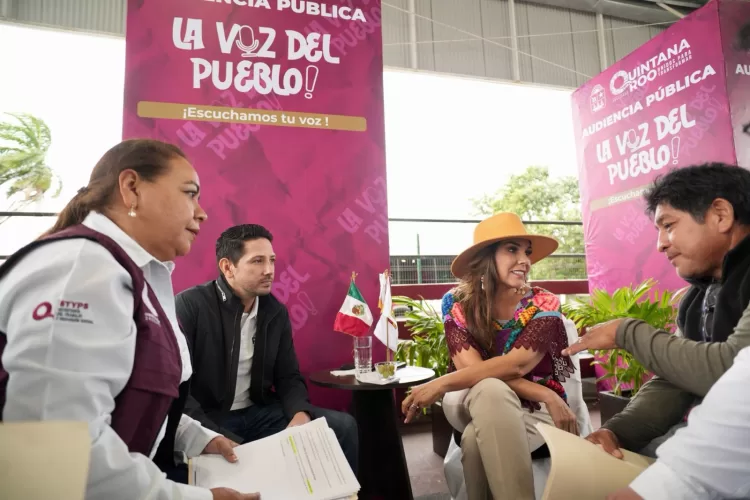 Renán Sánchez destaca cercanía de la gobernadora Mara Lezama y refrenda atención a las familias de Cozumel