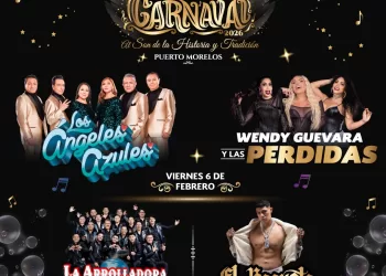 Presentan la cartelera del Carnaval Puerto Morelos y Leona Vicario 2026 “Al Son de la Historia y Tradición”