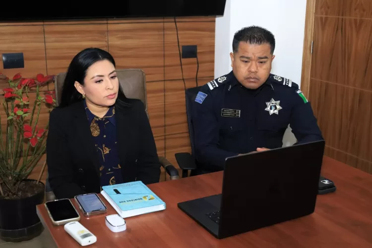 Evalúa Blanca Merari estrategias para la seguridad de Puerto Morelos