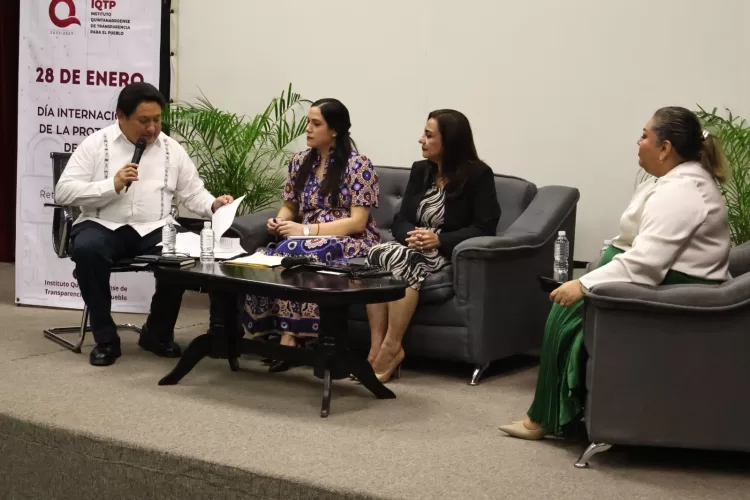 IEQROO impulsa la gestión responsable de datos personales en conversatorio