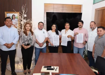 Ratifica Blanca Merari compromisos con el sindicato de trabajadores del Ayuntamiento para mejorar condiciones laborales