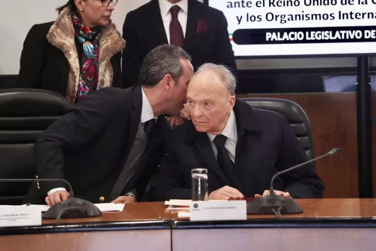 Congreso aprueba a Alejandro Gertz como el nuevo embajador de México en Reino Unido