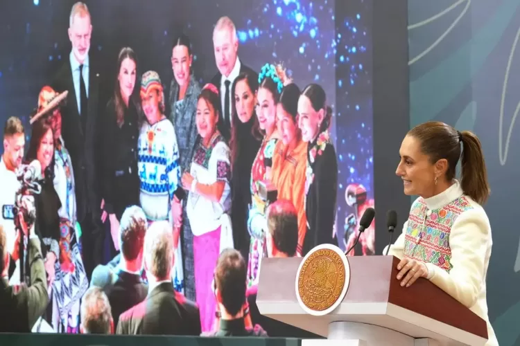 "Es un símbolo", Sheinbaum sobre la visita de reyes de España al estand de México en Feria de Turismo