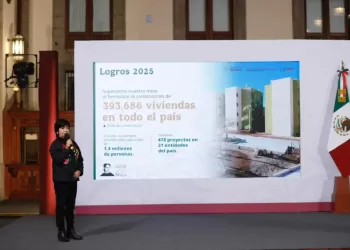 Vivienda para el Bienestar supera la meta de 2025 con más de 393 mil casas: Sedatu