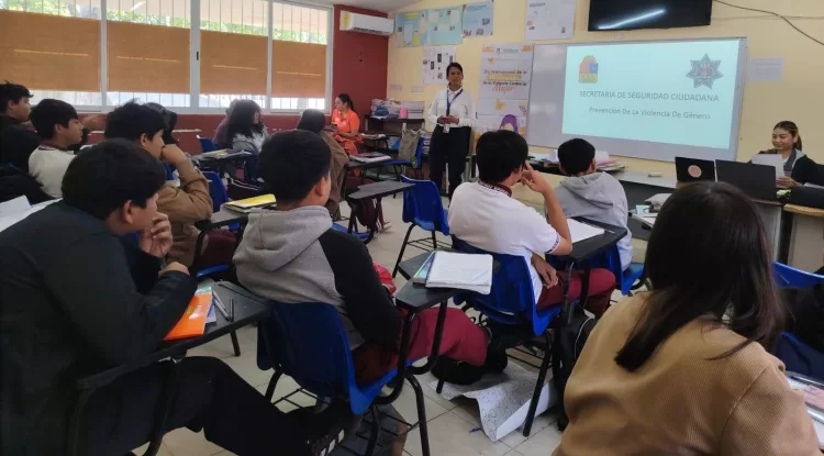 Inicia jornada de pláticas de prevención de violencia de género en escuelas de Puerto Morelos