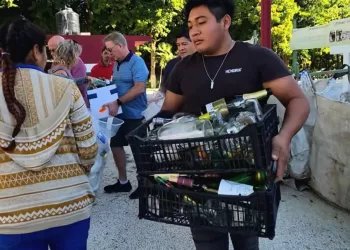 Impulsa Puerto Morelos la salud pública con jornada de vacunación antirrábica, reciclatón y croquetón