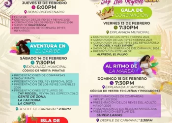 Isla Mujeres, listo para celebrar el Carnaval 2026 