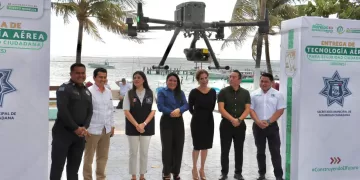 Fortalecemos la seguridad de Puerto Morelos con drones y la certificación de 29 policías: Blanca Merari