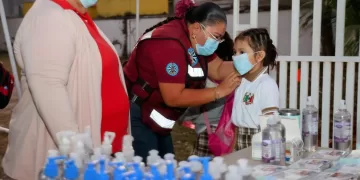 Inicia jornada de vacunación contra el sarampión en escuelas de Isla Mujeres
